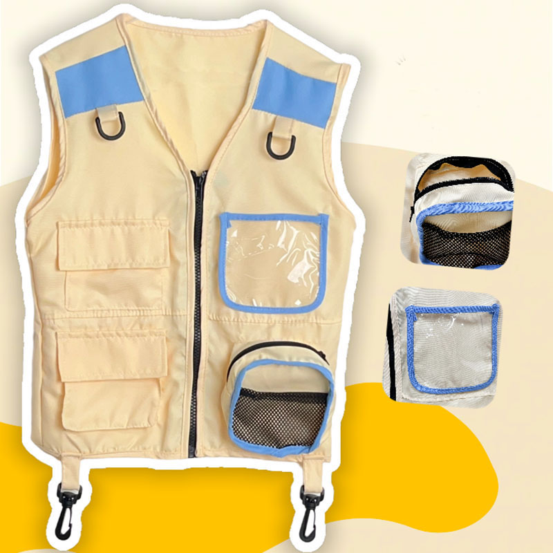 Kids Outdoor Wagon - Rompi penjelajah anak-anak bermain peran Cosplay