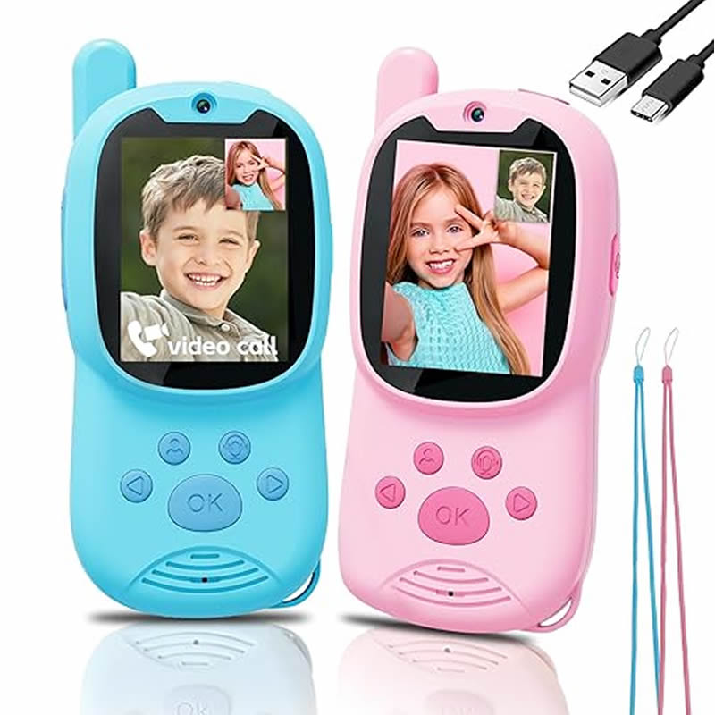 Kids Outdoor Videos - Walkie Talkie untuk Anak-Anak, Mainan Isi