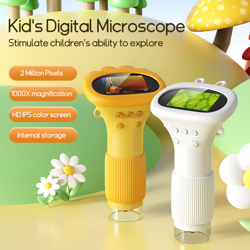 Kids Outdoor Videos - Mikroskop saku Mini 2.0 inci 1000X