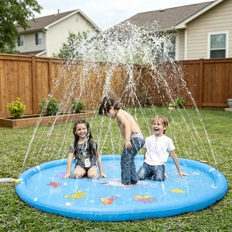 Slip Slide Water Mat - Alas Semprotan Air Musim Panas Untuk