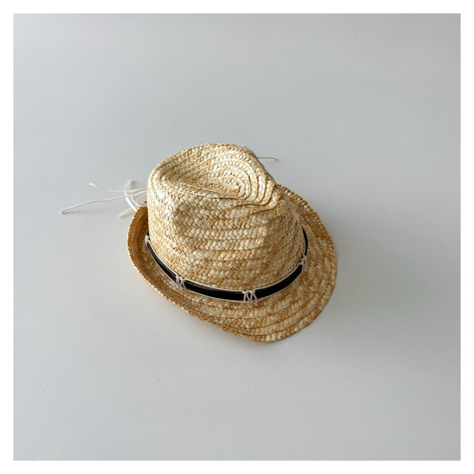 Kids Outdoor Hat - Topi Fedora Jerami Alami Anak-anak dengan