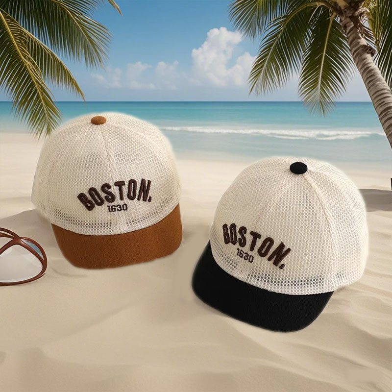 Kids Outdoor Hat - Topi Bisbol Bayi Bordir Huruf, Topi