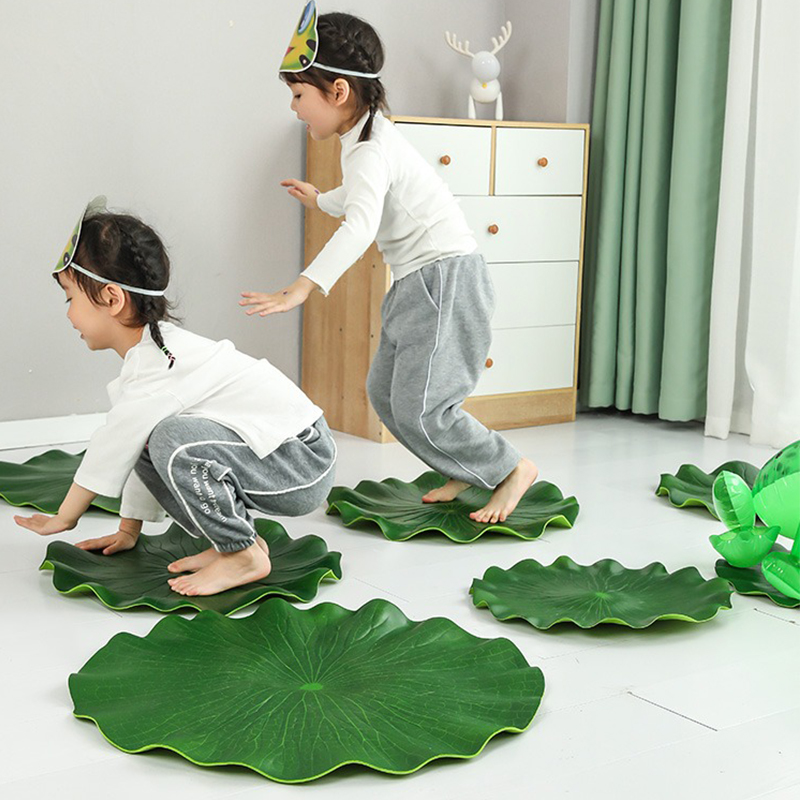 Stepping Stone Foam - Set Matras Lompat Daun Teratai untuk