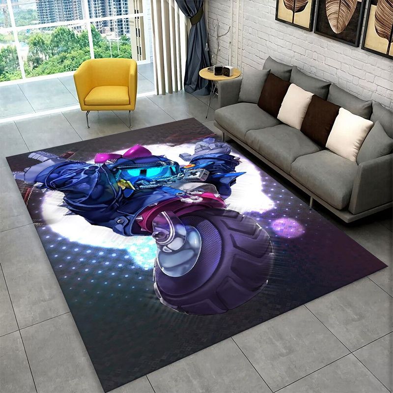 Kids Outdoor Flooring - Karpet Anti Selip Permainan Kartun B-Brawl