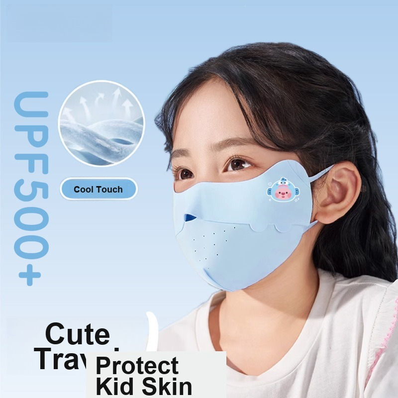 Outdoor Kid Friendly - Masker Wajah Anak dari Kain Sutra