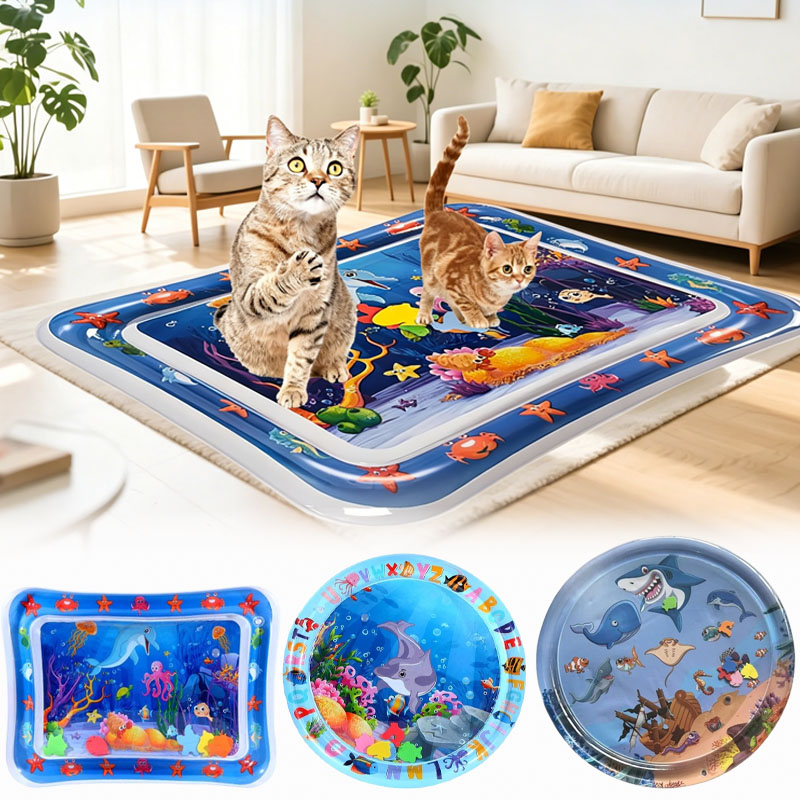 Slip Slide Water Mat - Alas Main Air PVC Tebal yang