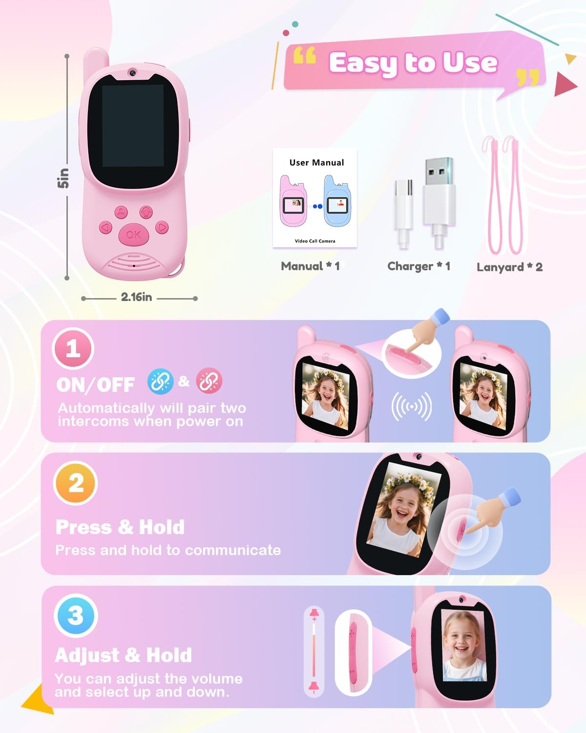 Walkie-Talkie 2-Pack Video Ana - Kids Outdoor Videos ulasan dan harga