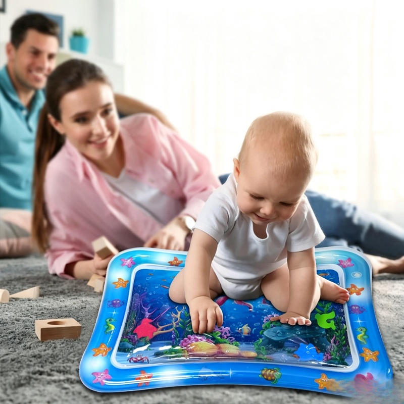 Matras bermain sensorik air ti - Slip Slide Water Mat ulasan dan harga