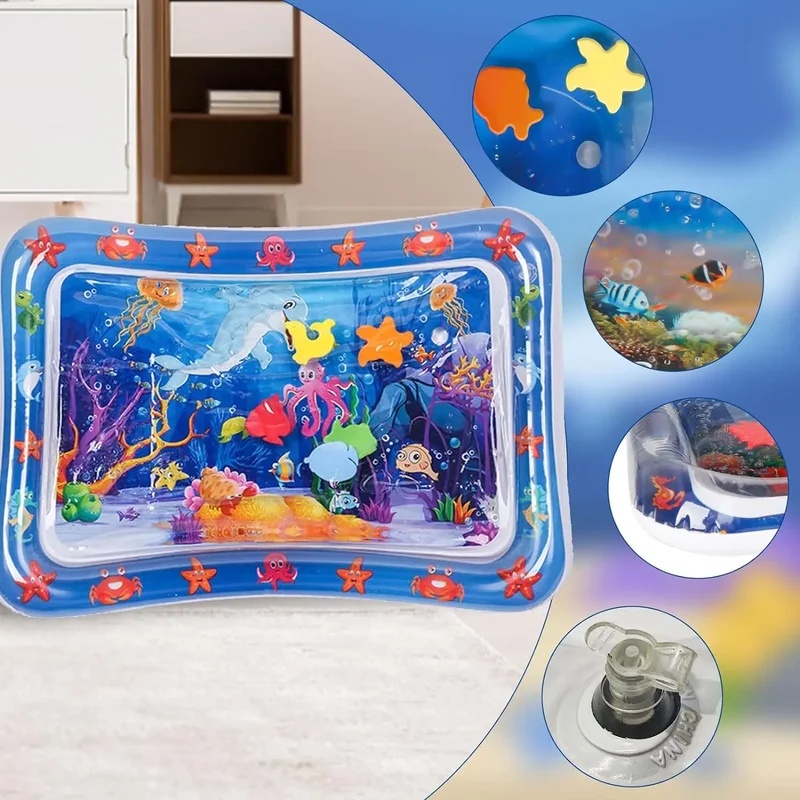 Matras bermain sensorik air ti - Slip Slide Water Mat ulasan dan harga