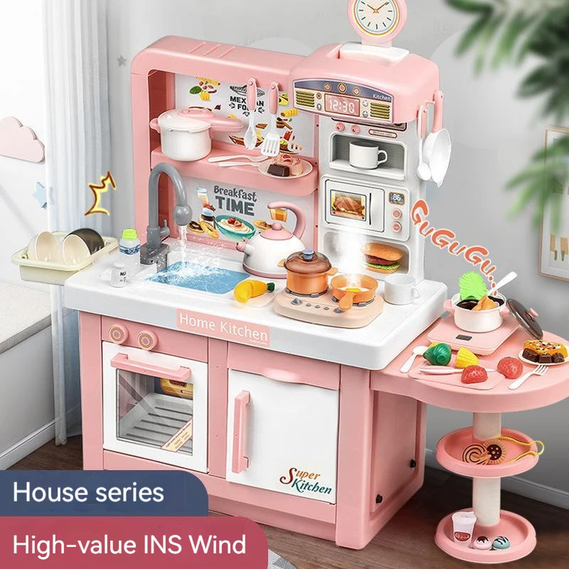 Set peralatan dapur anak-anak, - Kids Outdoor Kitchen ulasan dan harga