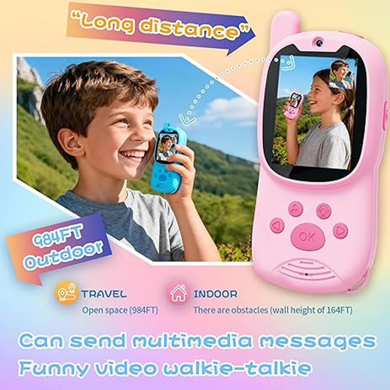 Walkie Talkie untuk Anak-Anak, - Kids Outdoor Videos ulasan dan harga
