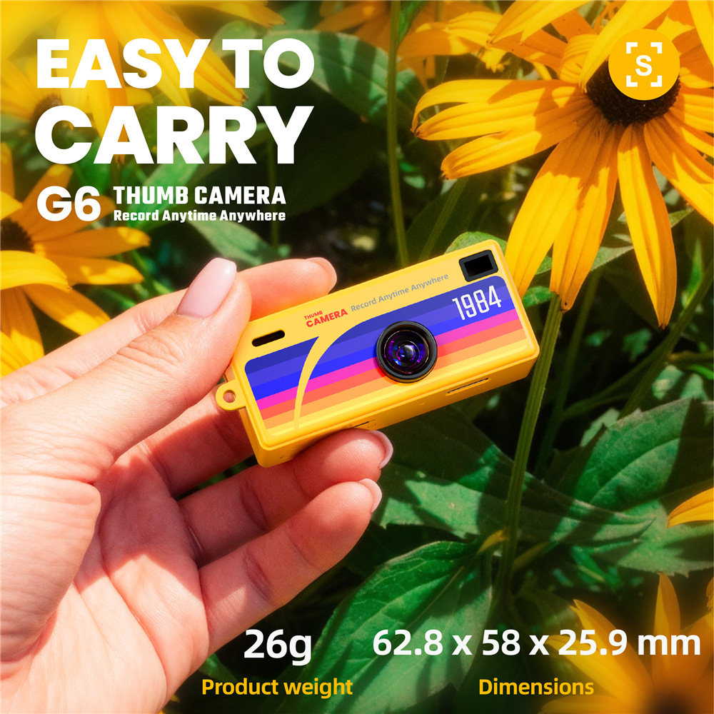Kamera Mini G6 Thumb, Kamera D - Kids Outdoor Videos ulasan dan harga