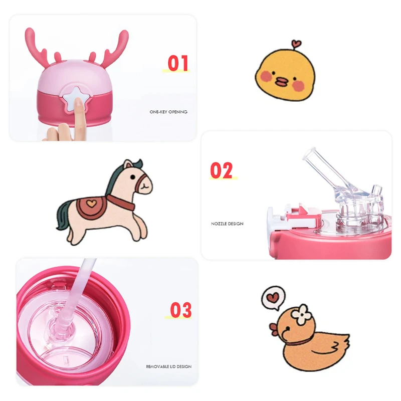 Cangkir kedap air anak-anak, 6 - Outdoor Kid Friendly ulasan dan harga