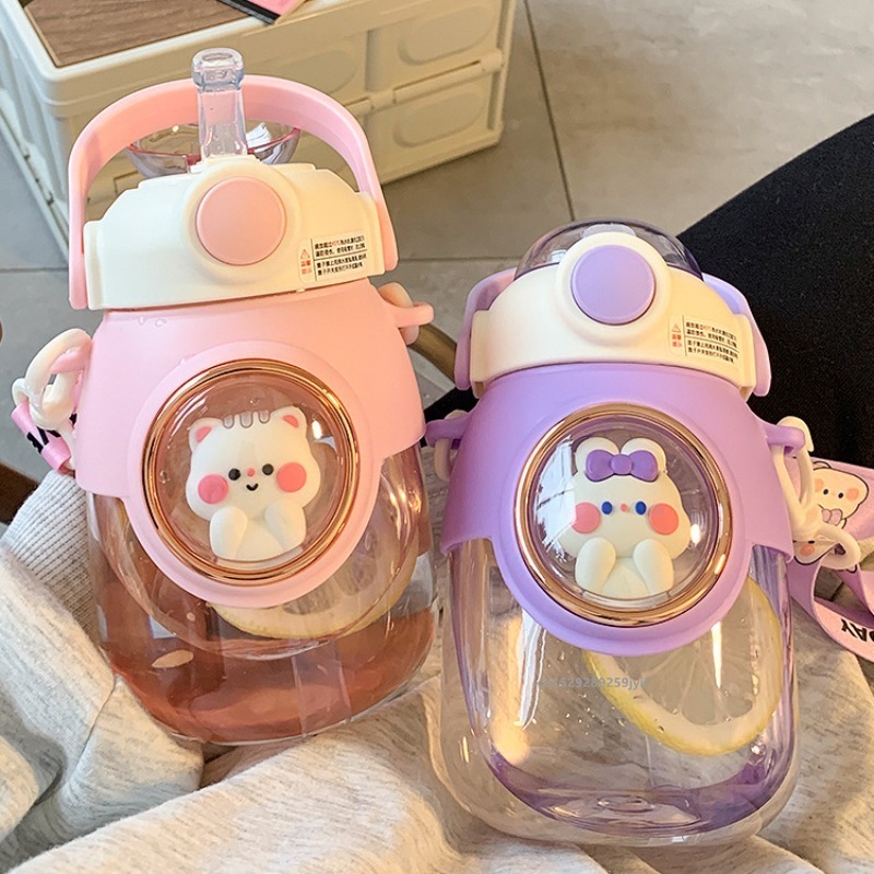 Botol Air 820ml dengan Sedotan - Outdoor Kid Friendly ulasan dan harga