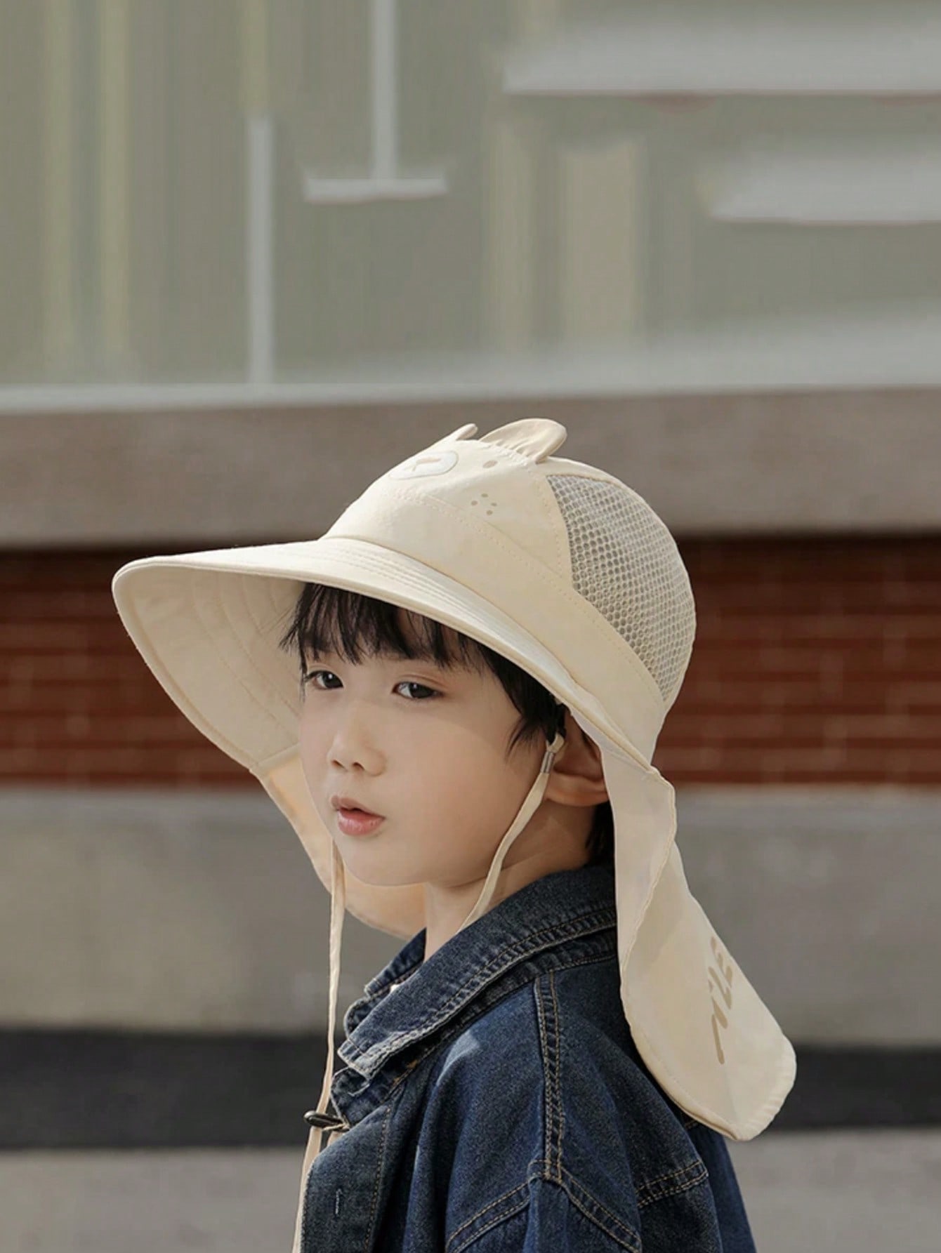 1 Buah Topi Ember Beruang Kart - Kids Outdoor Hat ulasan dan harga