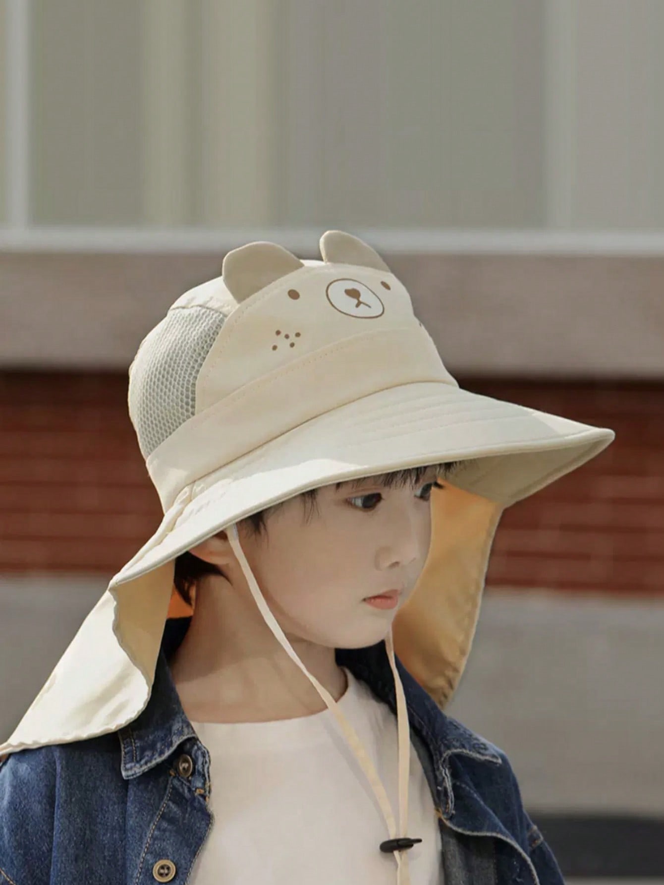 1 Buah Topi Ember Beruang Kart - Kids Outdoor Hat ulasan dan harga