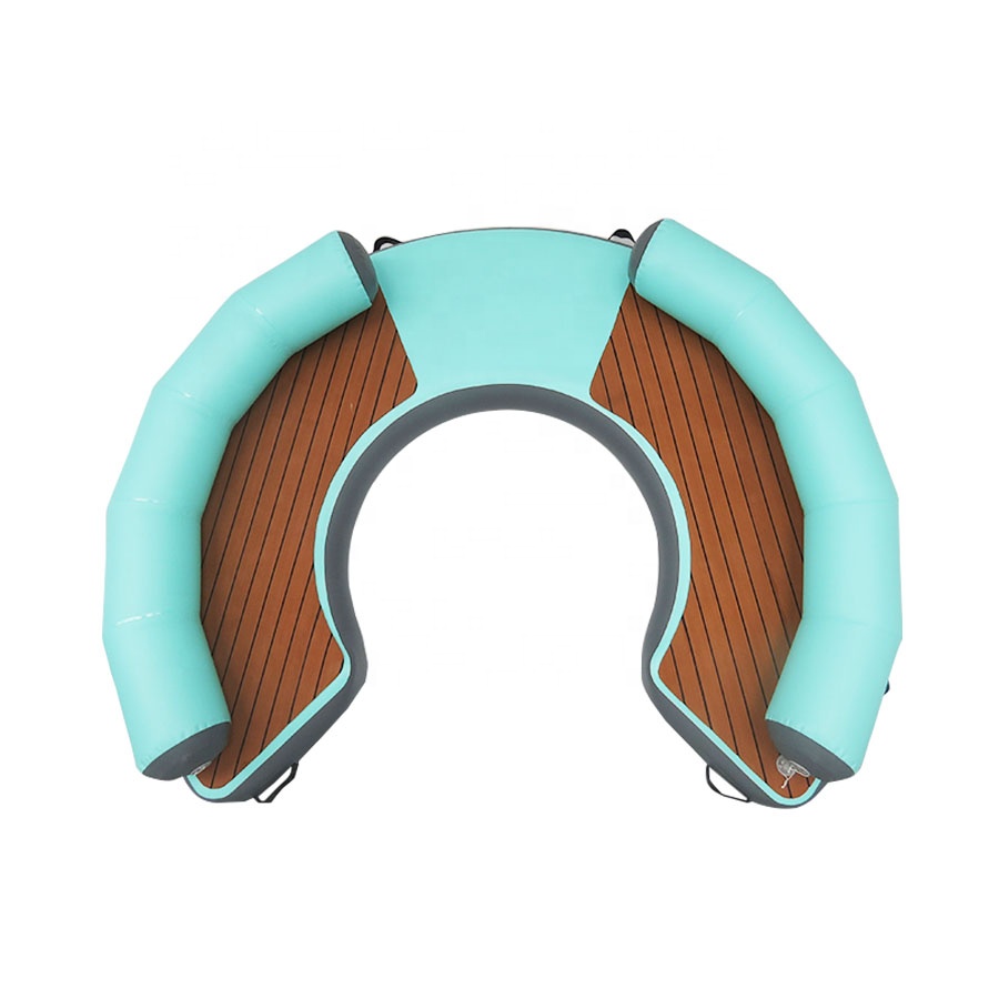Pelampung Kolam Tiup Bentuk L  - Kids Outdoor Loungers ulasan dan harga