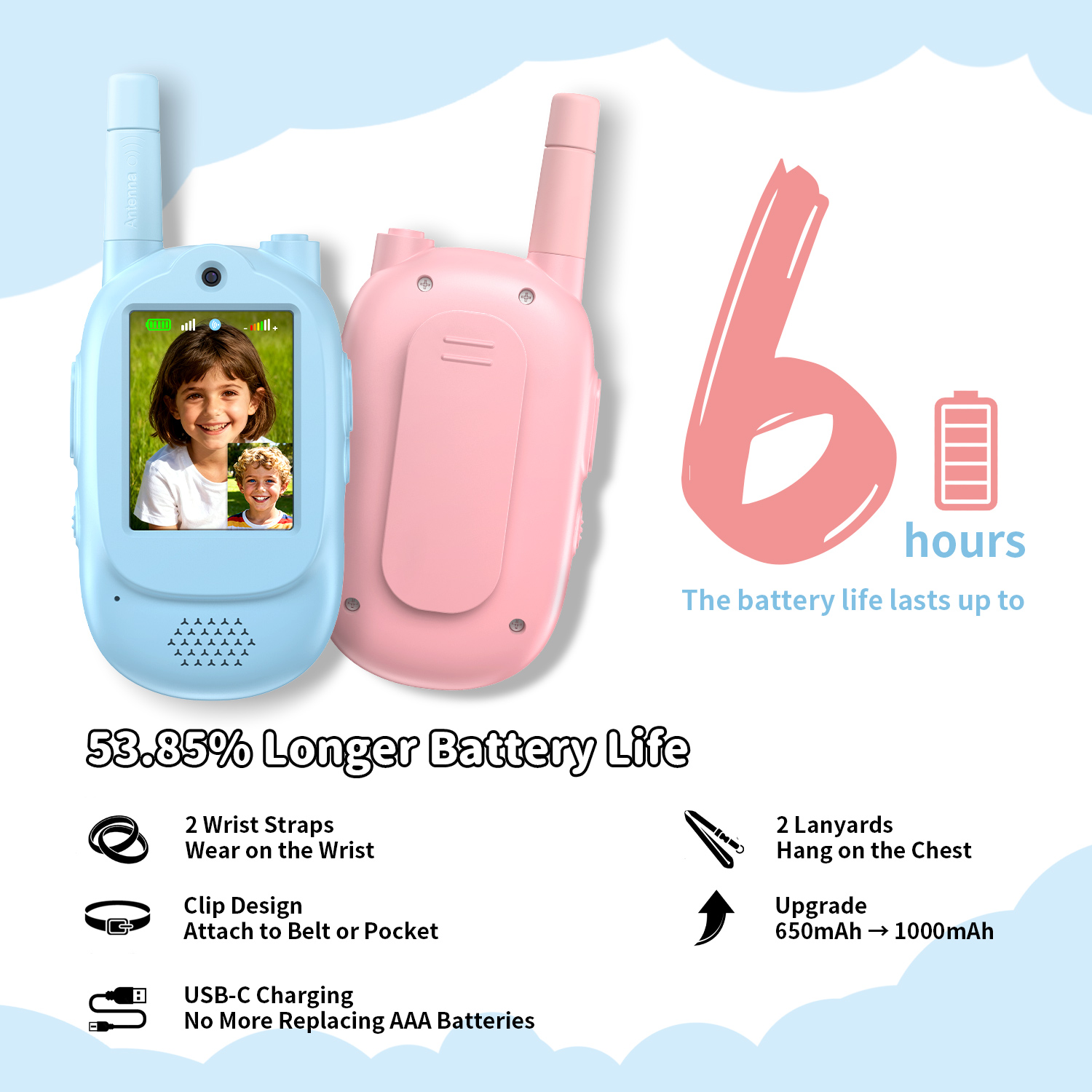 Walkie Talkie Video Anak 500m/ - Kids Outdoor Videos ulasan dan harga