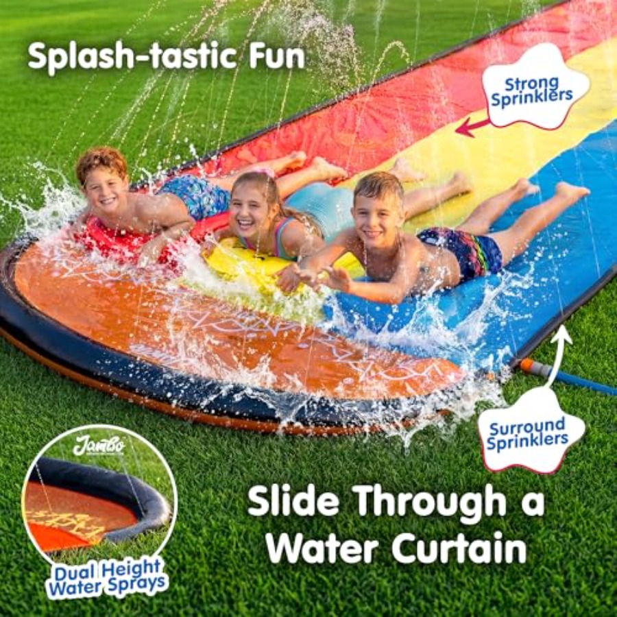 Perosotan Air Premium XXL 25Ft - Slip Slide Water Mat ulasan dan harga
