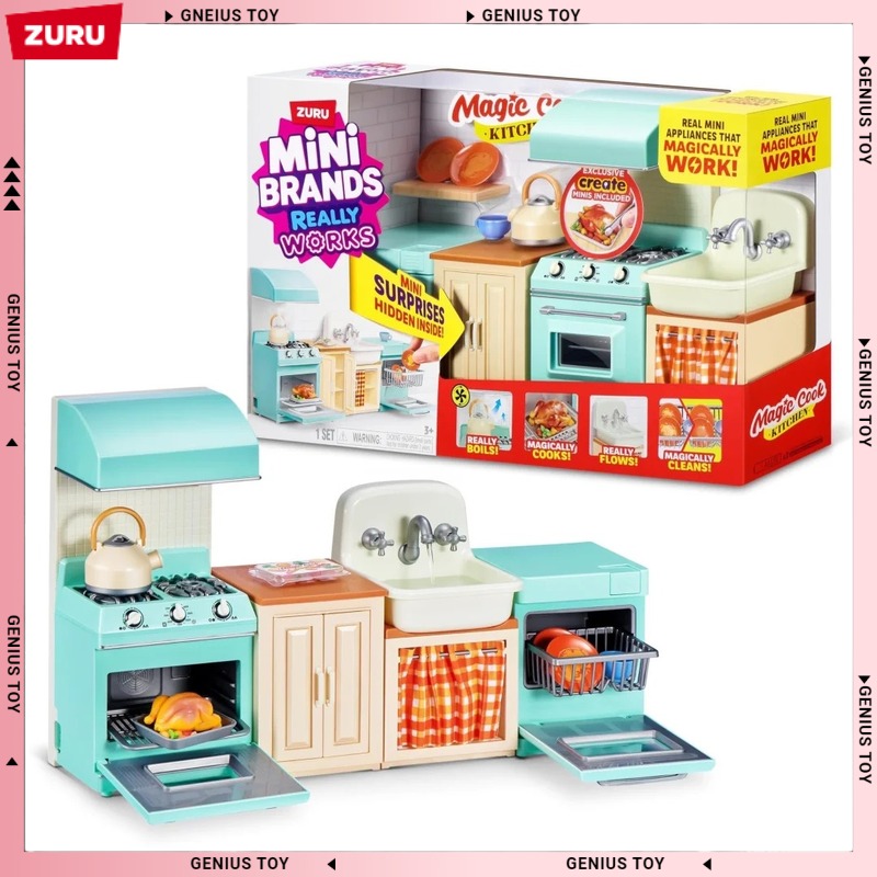 Zuru Mini Brands Magic Cook Ki - Kids Outdoor Kitchen ulasan dan harga