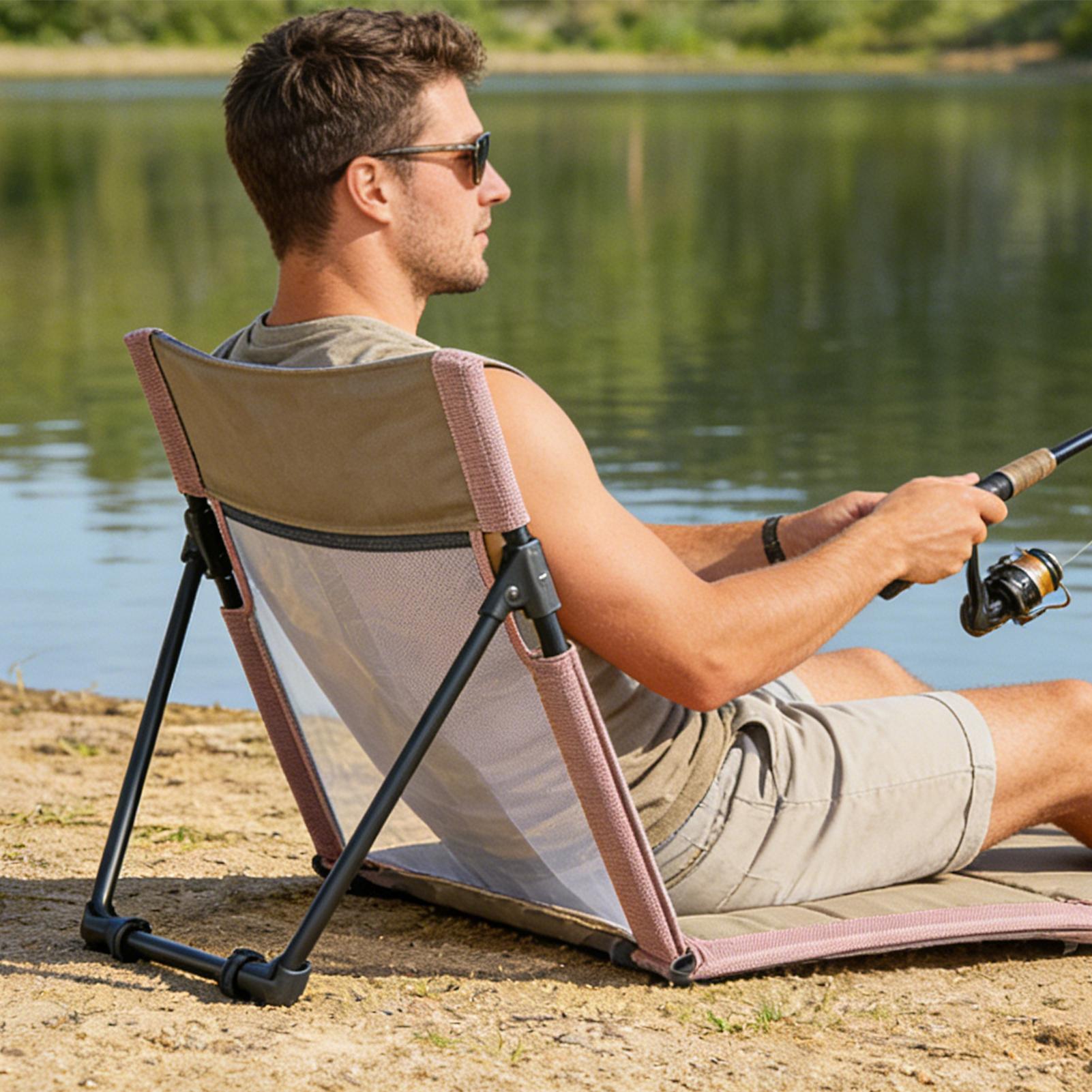 Kursi Pantai Lipat, Alas Santa - Kids Outdoor Loungers ulasan dan harga