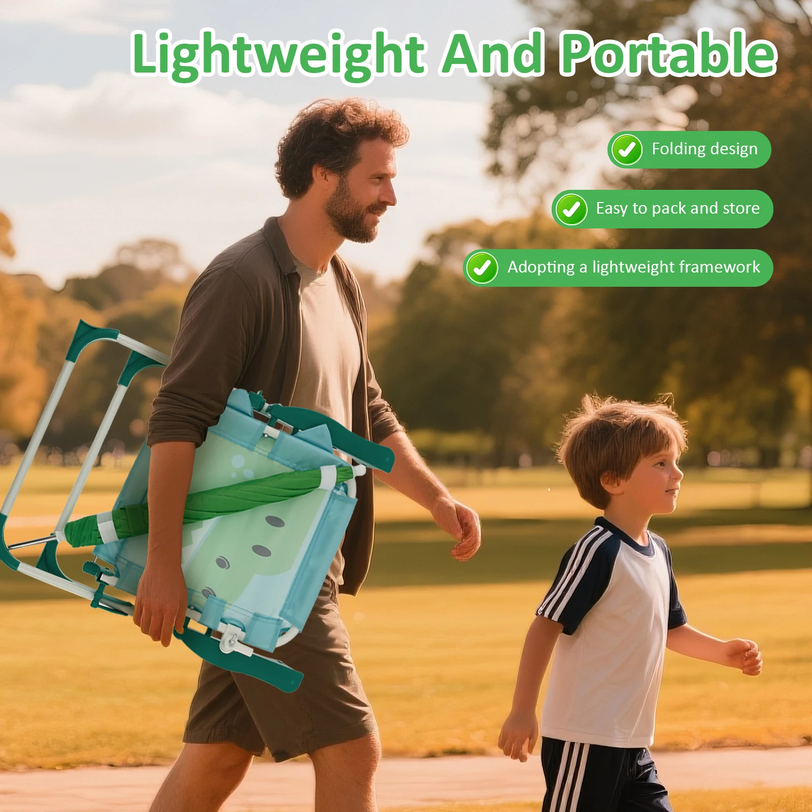 Kursi Pantai Lipat Anak dengan - Kids Outdoor Loungers ulasan dan harga