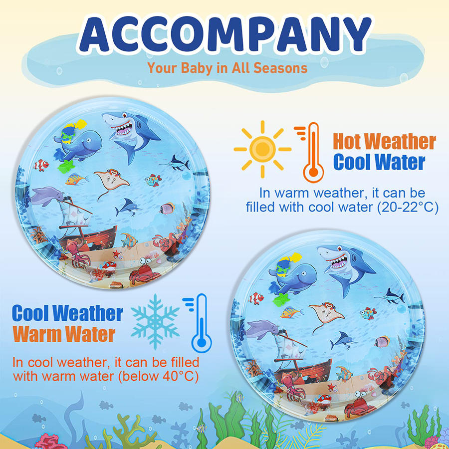 Matras Air Sensorik Tebal Matr - Slip Slide Water Mat ulasan dan harga