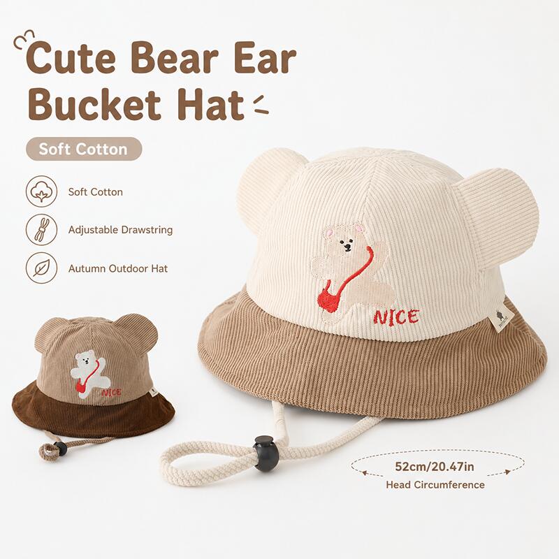 Topi Ember Telinga Beruang Ana - Kids Outdoor Hat ulasan dan harga