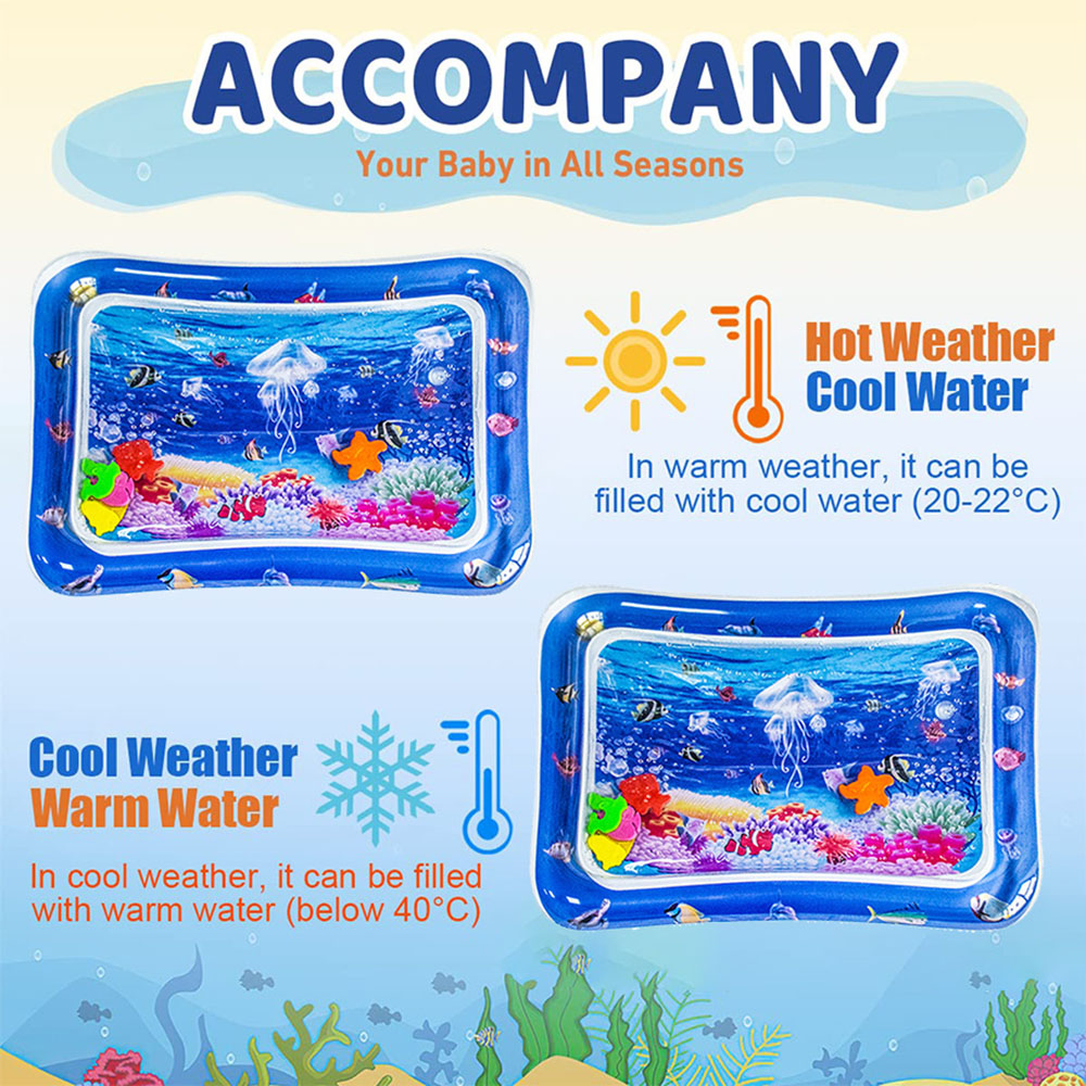 1 Buah Tikar Bermain PVC Tiup  - Slip Slide Water Mat ulasan dan harga