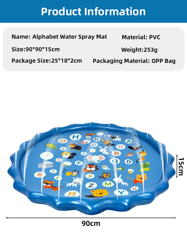 Alas Semprot Air Tiup Bentuk A - Slip Slide Water Mat ulasan dan harga