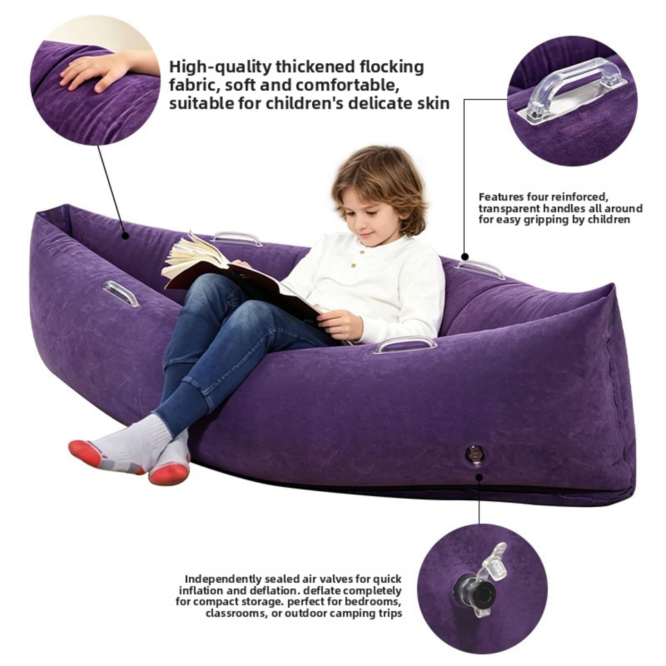 Kursi Santai Tiup Portabel Pea - Kids Outdoor Loungers ulasan dan harga