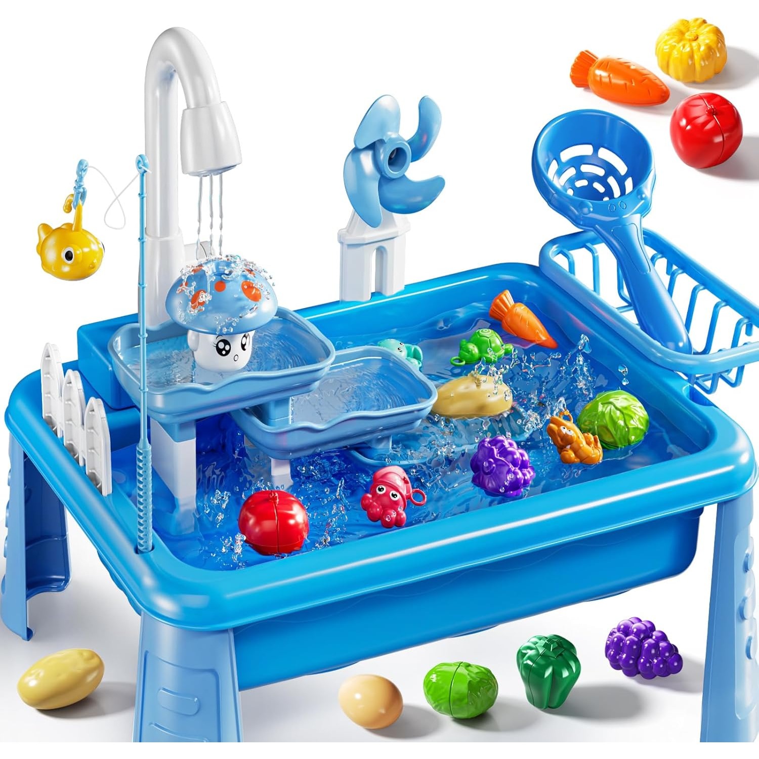 Meja Mainan Air untuk Anak-ana - Kids Outdoor Kitchen ulasan dan harga