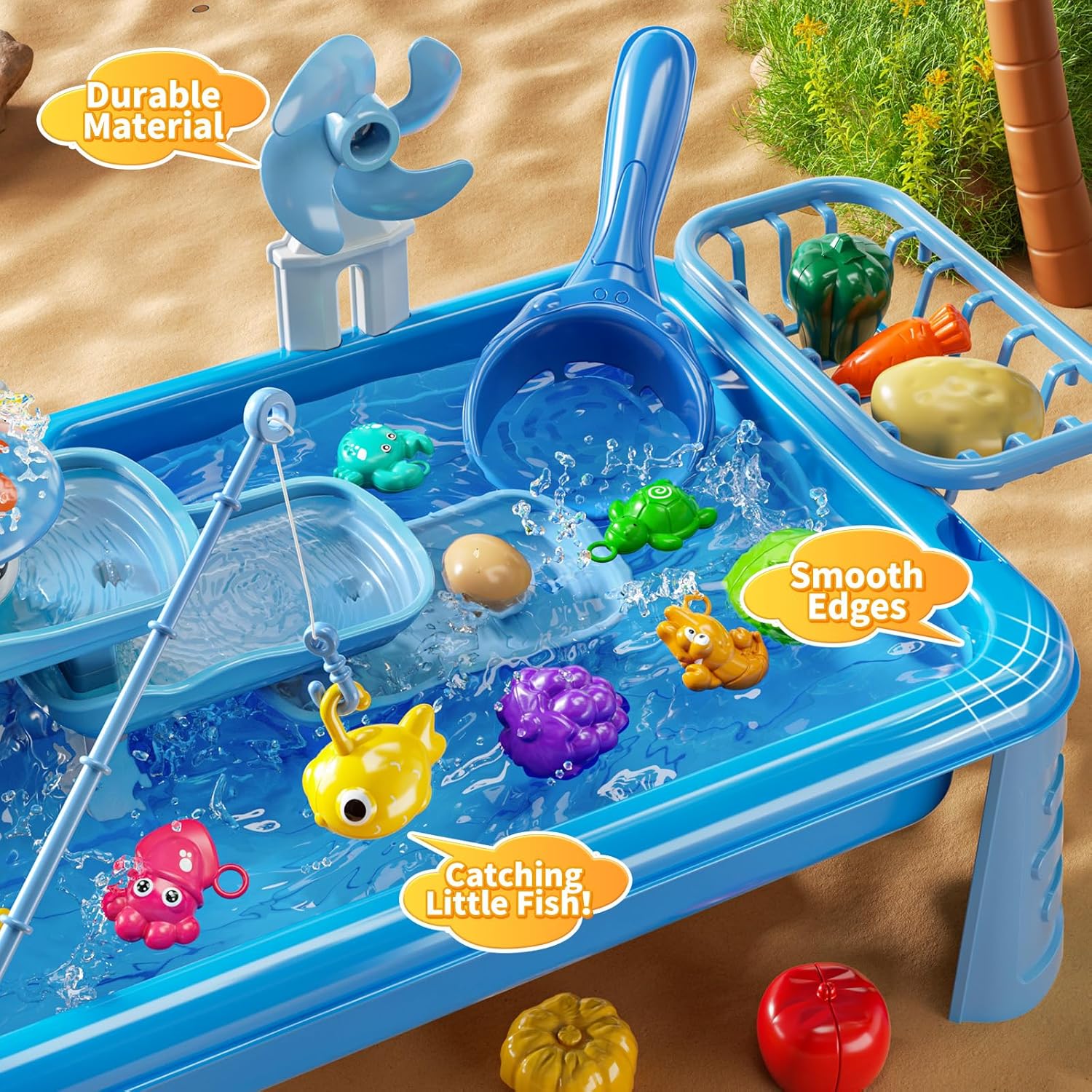 Meja Mainan Air untuk Anak-ana - Kids Outdoor Kitchen ulasan dan harga