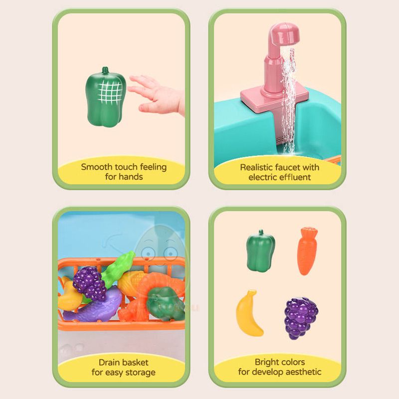 Mainan Anak-anak Berpura-pura  - Kids Outdoor Kitchen ulasan dan harga