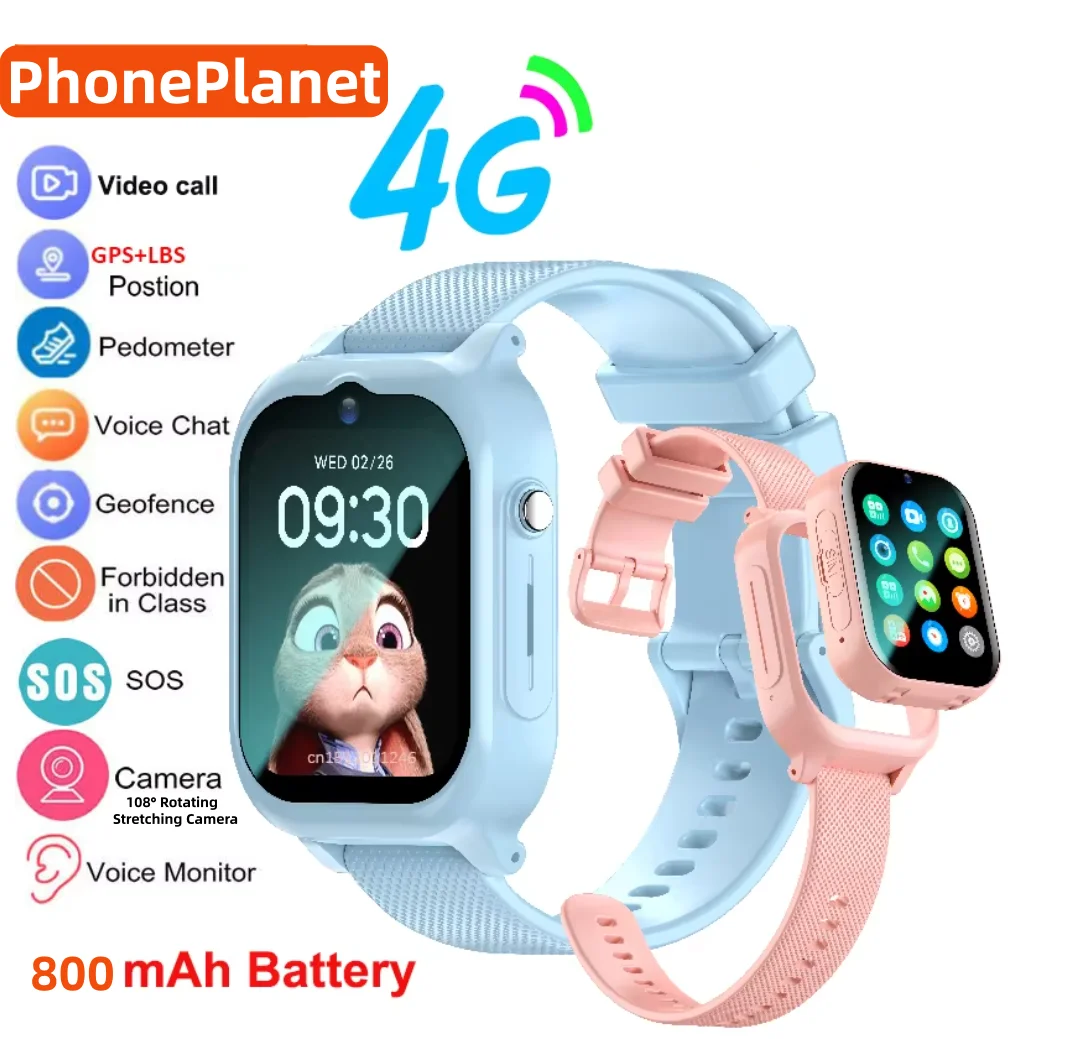Jam Tangan Pintar Anak 4G deng - Kids Outdoor Videos ulasan dan harga