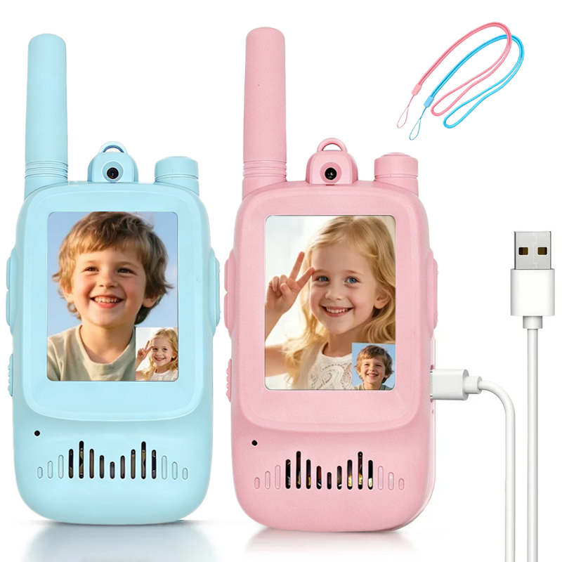 2pcs Walkie Talkie Video Anak  - Kids Outdoor Videos ulasan dan harga
