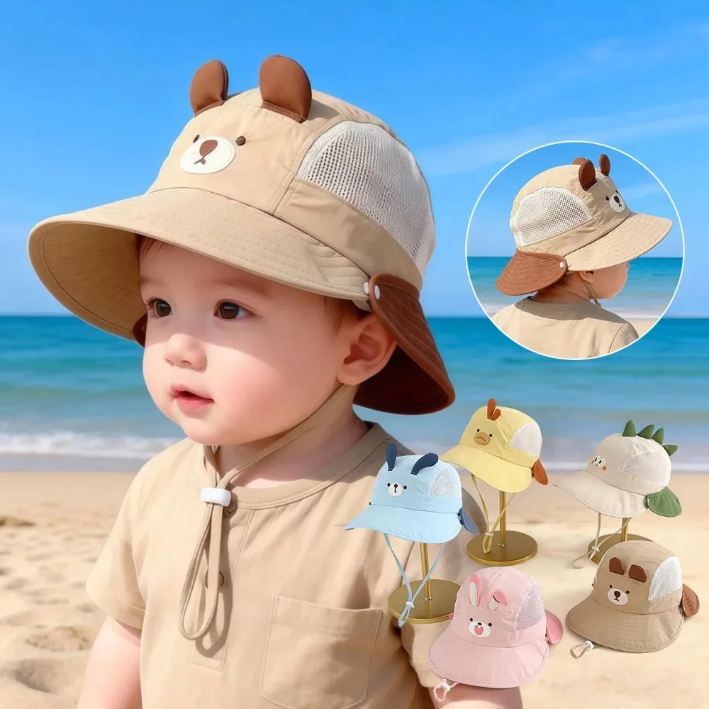 Topi Nelayan Bayi Kartun Lucu  - Kids Outdoor Hat ulasan dan harga