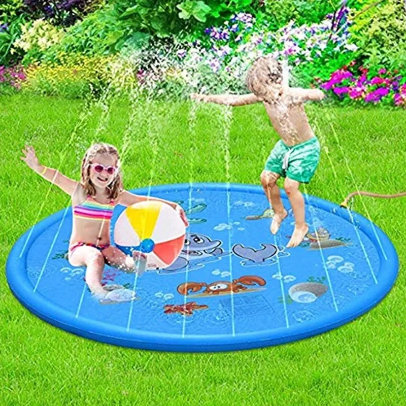 Kolam Renang Tiup Anak 100/170 - Slip Slide Water Mat ulasan dan harga