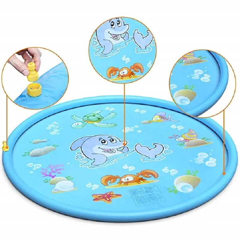 Kolam Renang Tiup Anak 100/170 - Slip Slide Water Mat ulasan dan harga