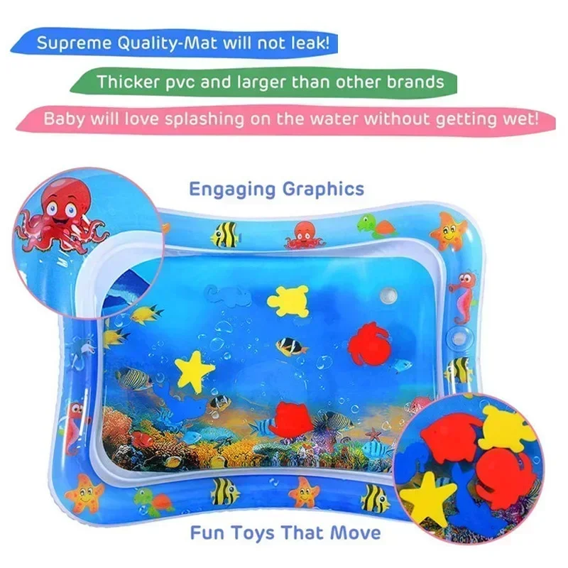 Tikar mainan air bayi, bantal  - Slip Slide Water Mat ulasan dan harga