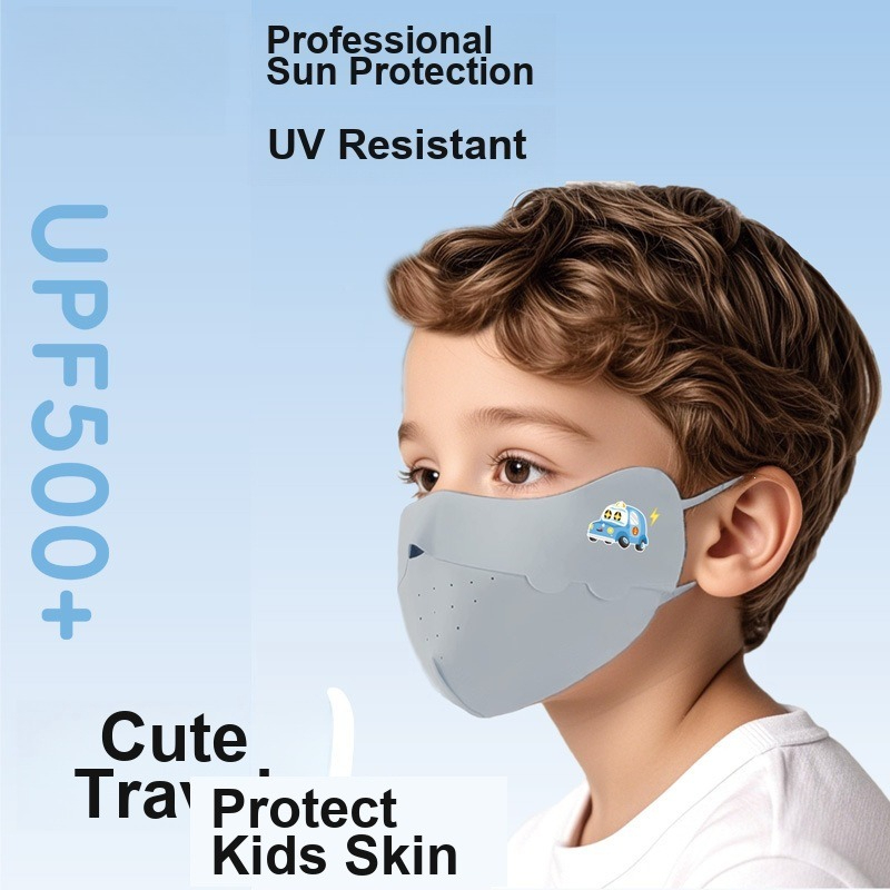Masker Wajah Anak dari Kain Su - Outdoor Kid Friendly ulasan dan harga